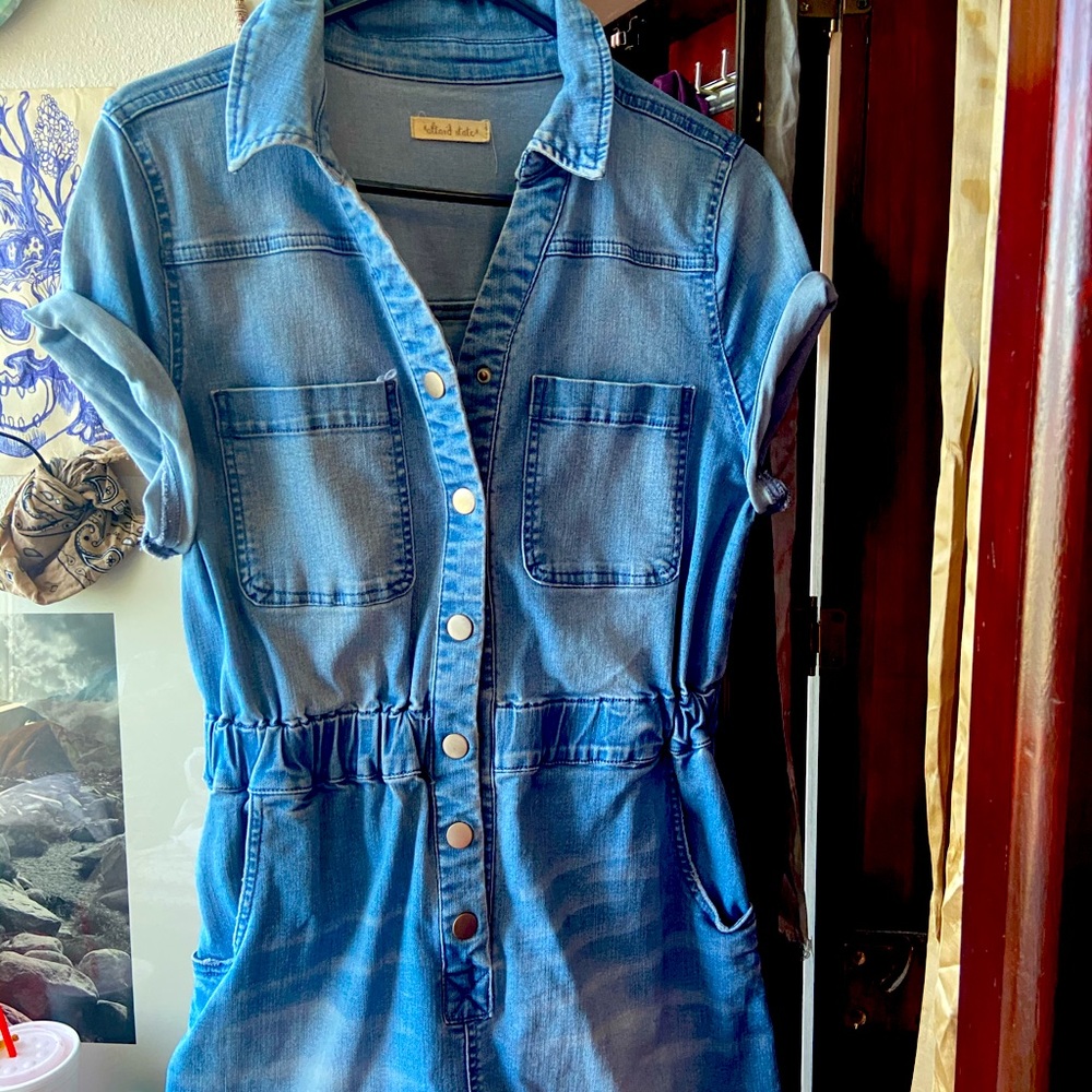 BOHO MEETS WESTERN CANADIAN JUMPSUIT CHIC DENIM